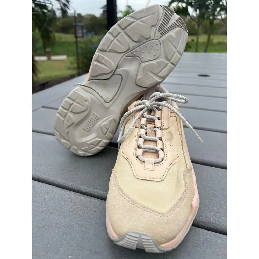 Puma Women Thunder Desert Beige Sneakers Size 7.5